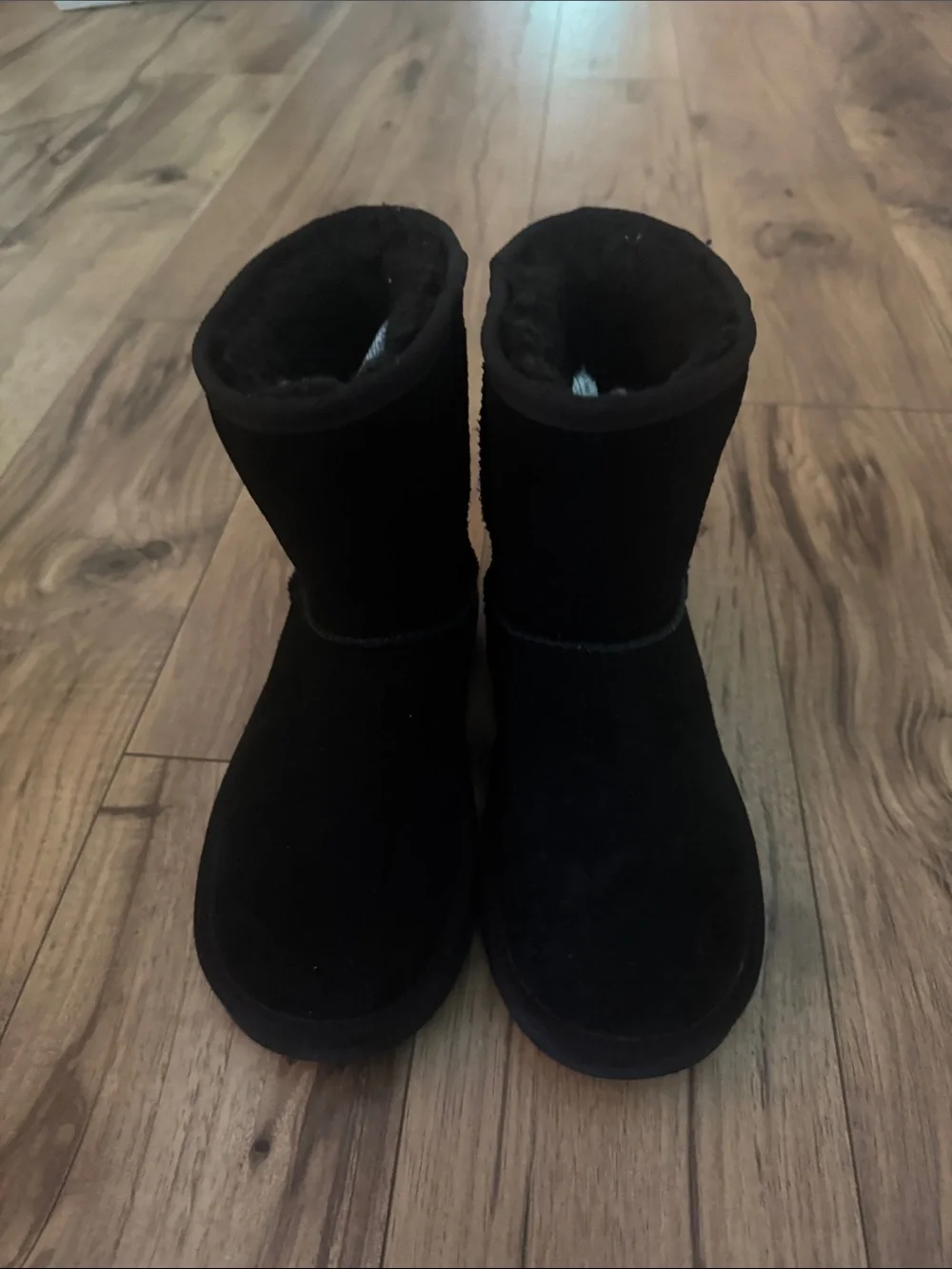 Koolaboora by UGG Black Winter Boots - Cozy Lined Ankle Boot girls size 13